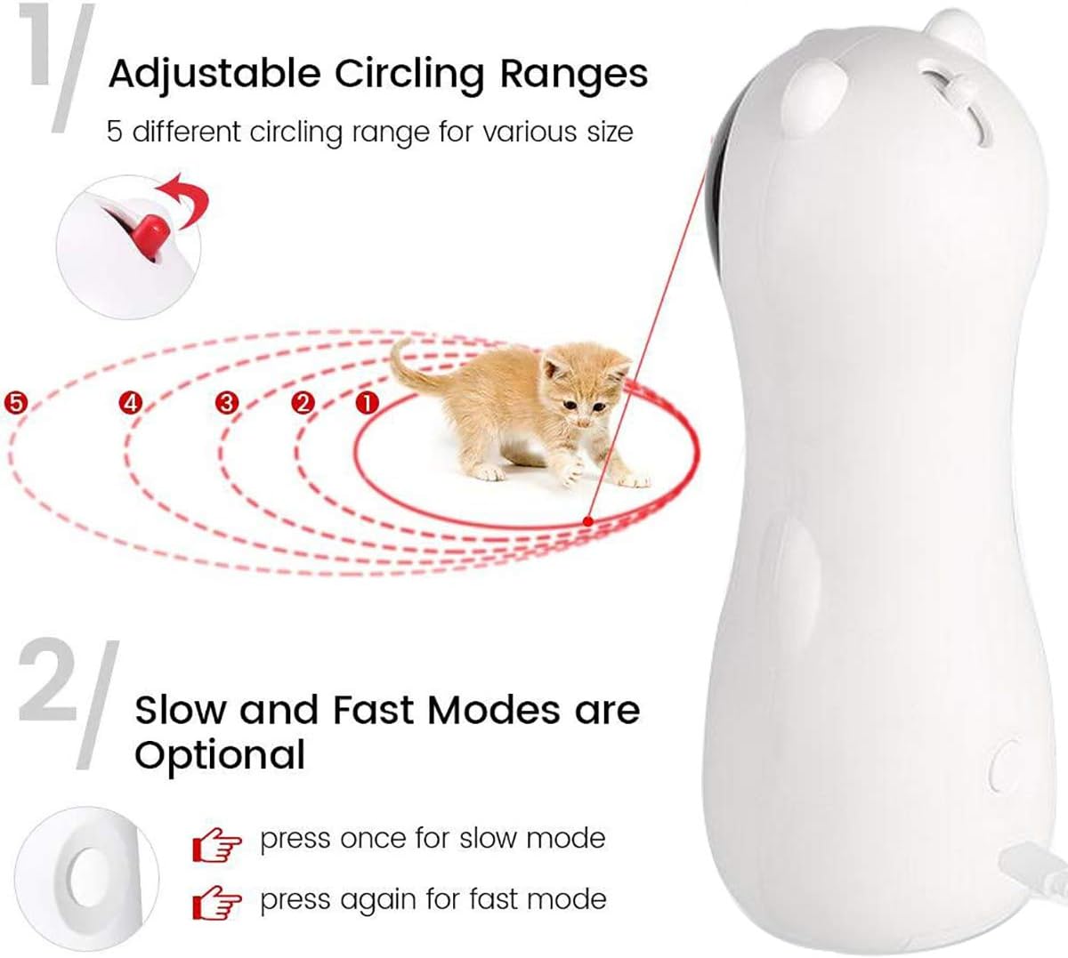 Automatic Cat Laser Toy