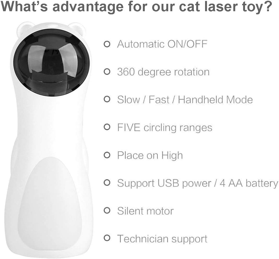 Automatic Cat Laser Toy