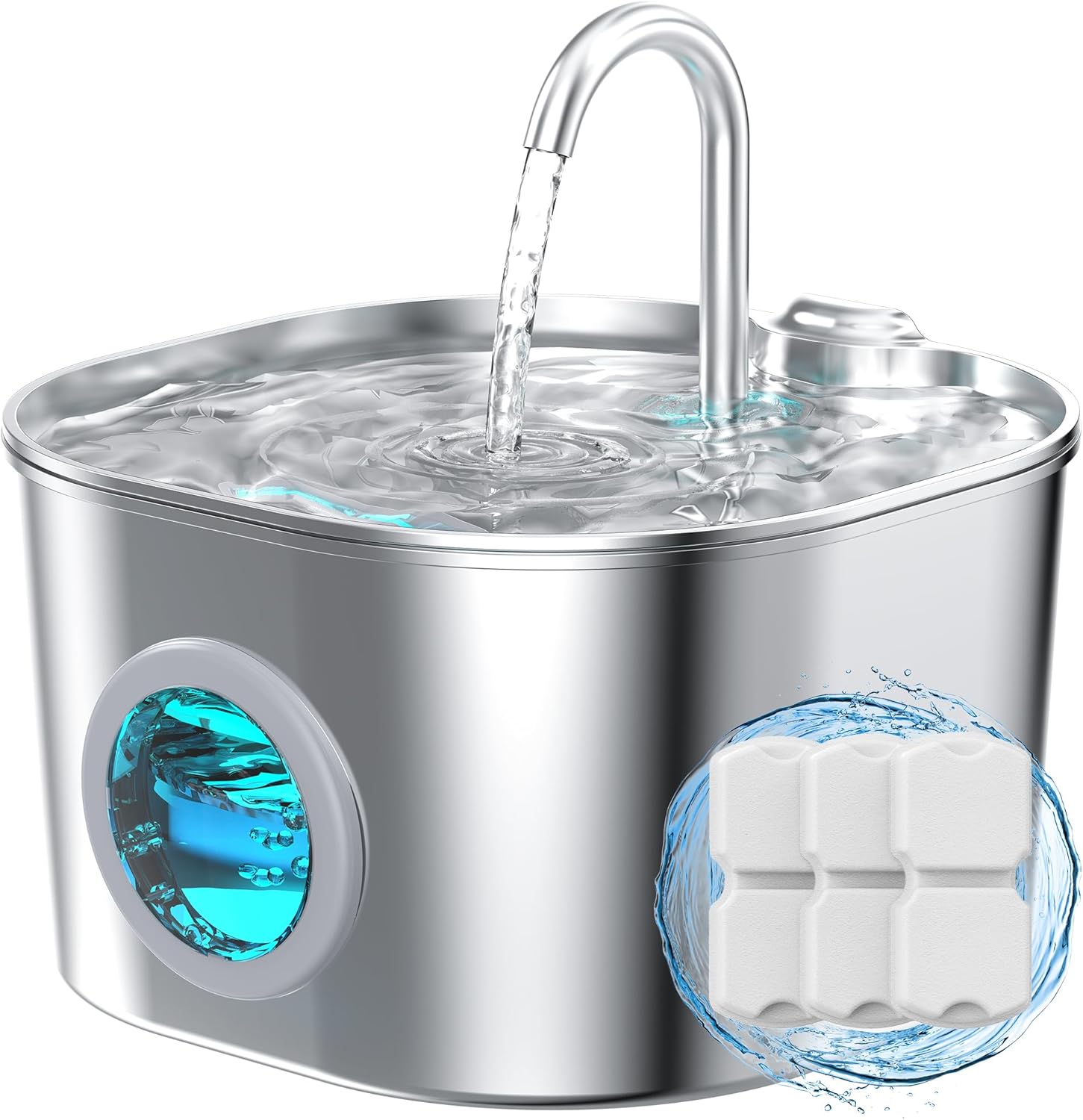 Stainless Steel Cat Water Dispenser