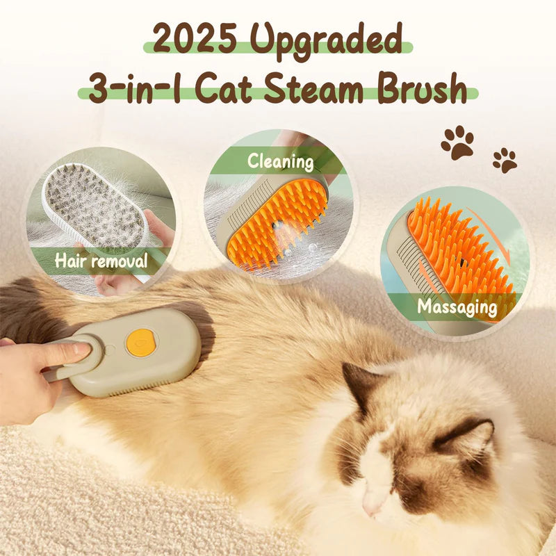 Pet Steam Brush
