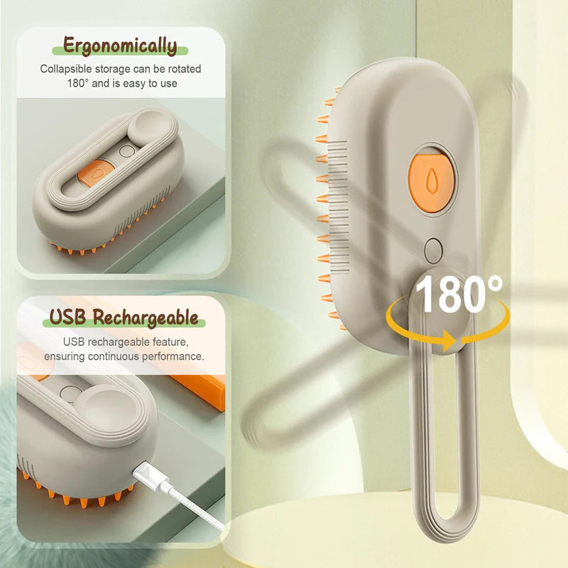 Pet Steam Brush