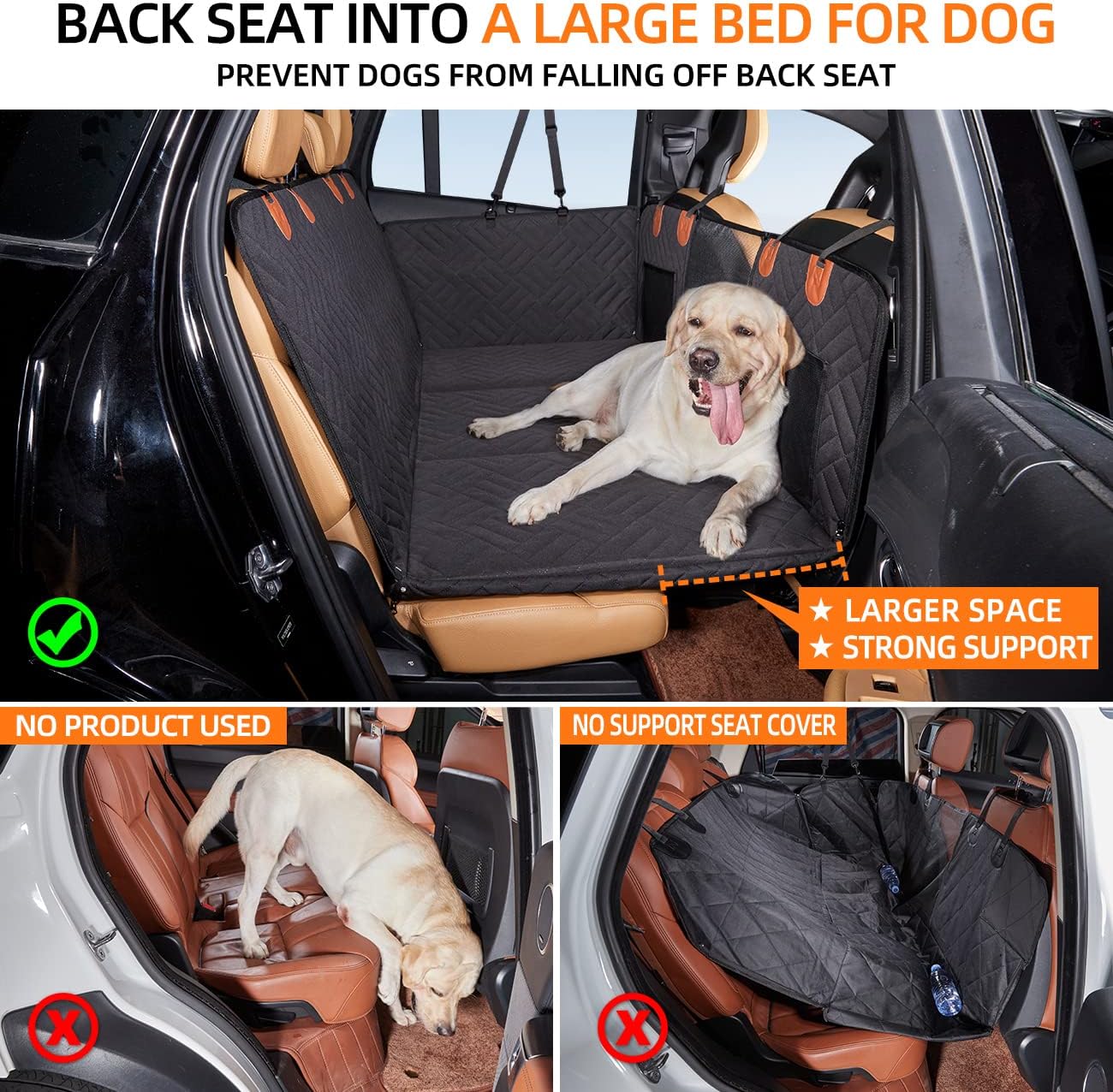 Back Seat Extender for Dogs