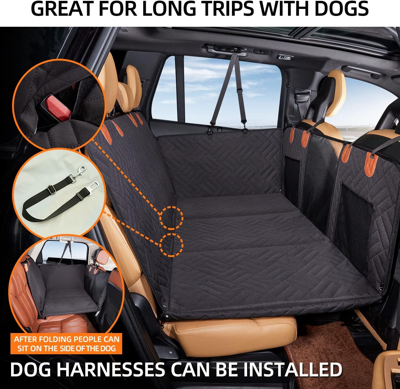 Back Seat Extender for Dogs