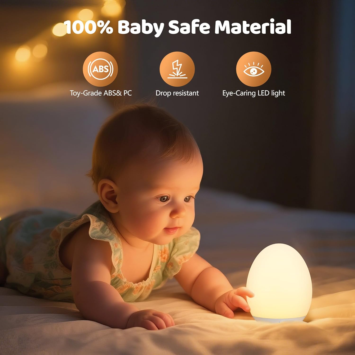 Multicoloured Night Light for Kids