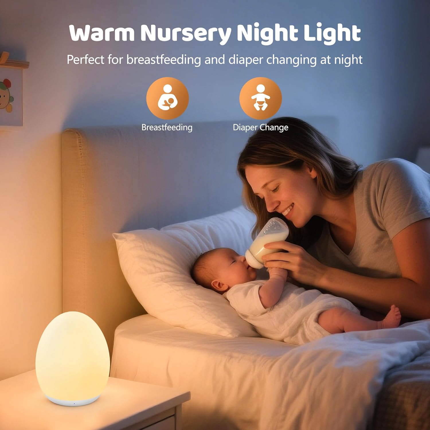 Multicoloured Night Light for Kids