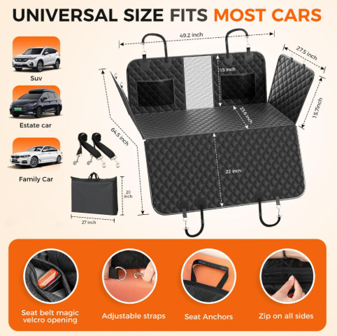 Back Seat Extender for Dogs