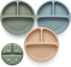 Silicone Baby Plates - 3 Pc Pack