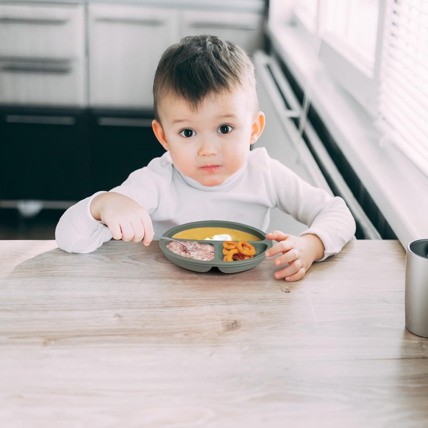 Silicone Baby Plates - 3 Pc Pack