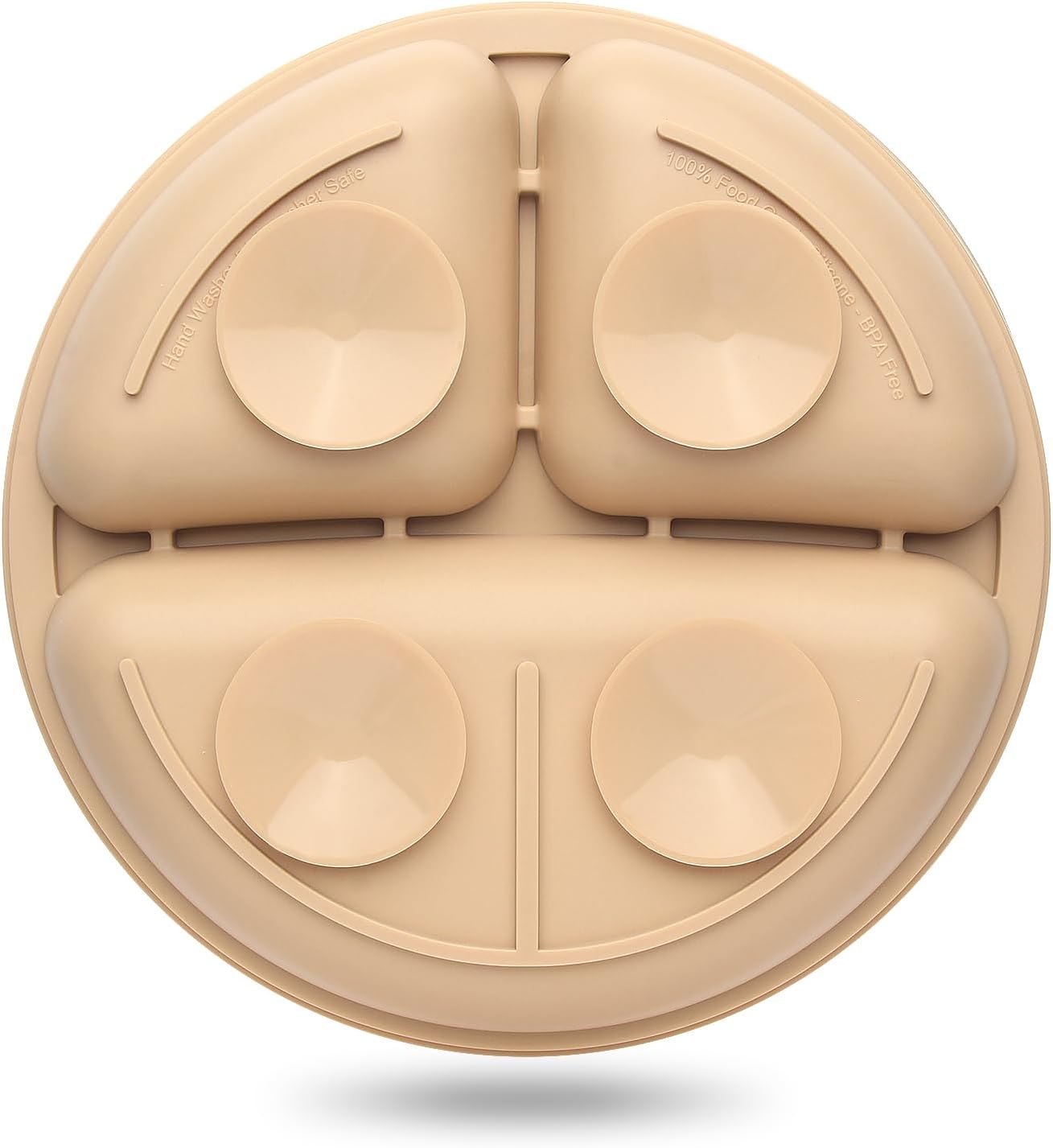 Silicone Baby Plates - 3 Pc Pack