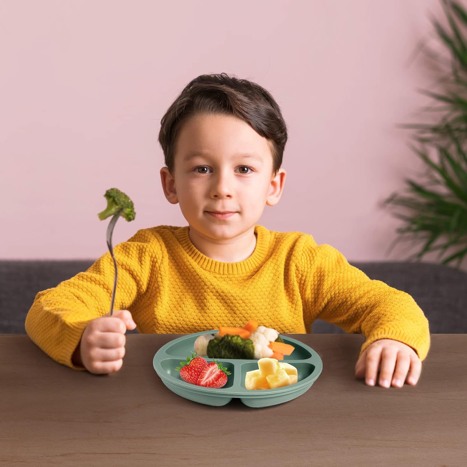 Silicone Baby Plates - 3 Pc Pack