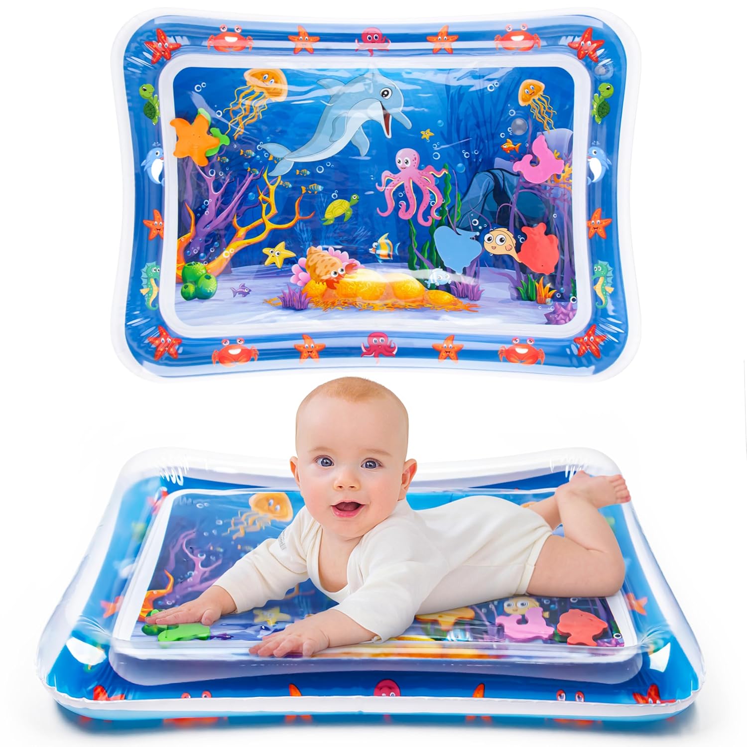 Tummy Time Water Mat for Babies