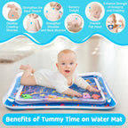 Tummy Time Water Mat for Babies