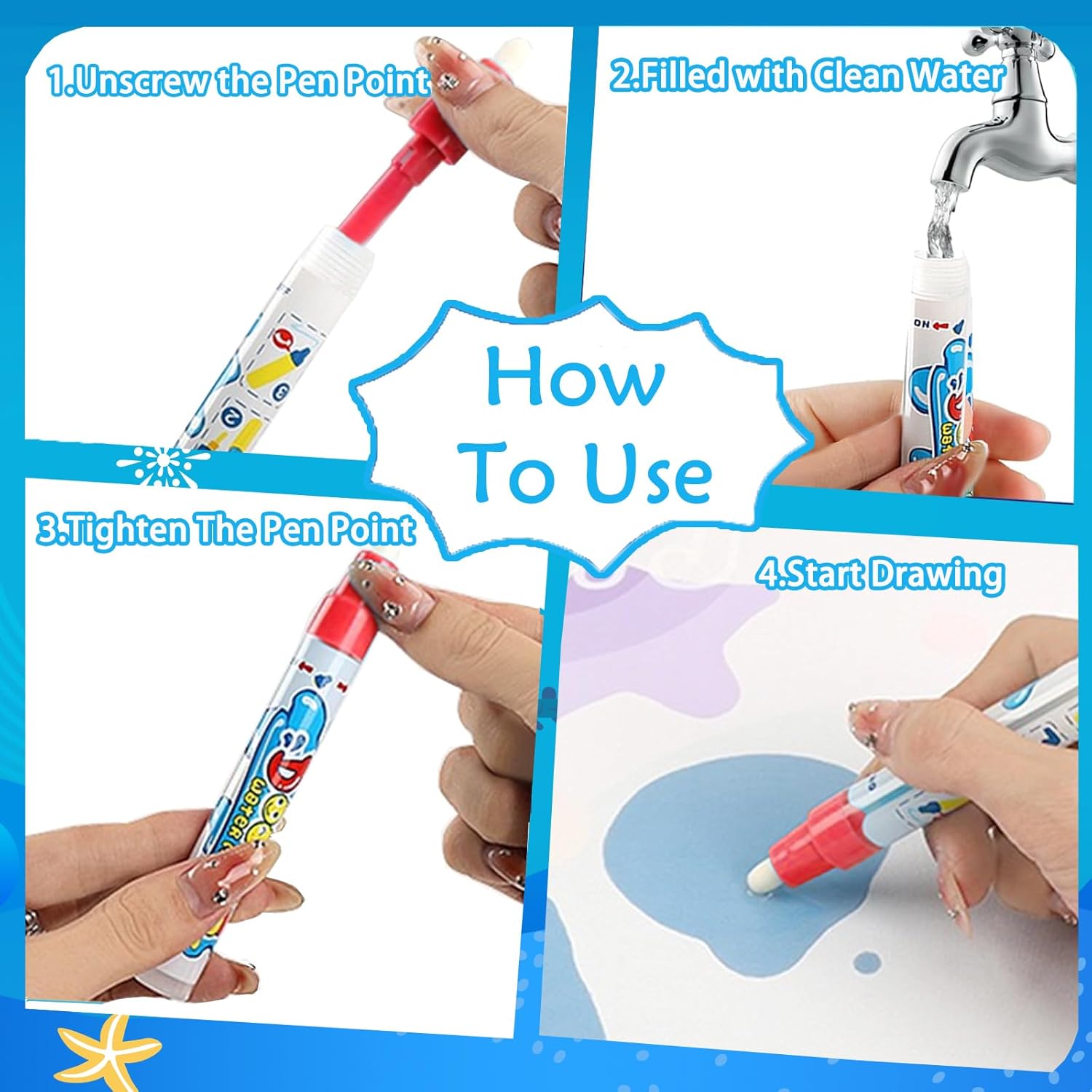 Water Doodle Mat