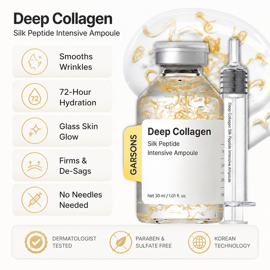 GARSONS - DEEP COLLAGEN SILK PEPTIDE AMPOULE